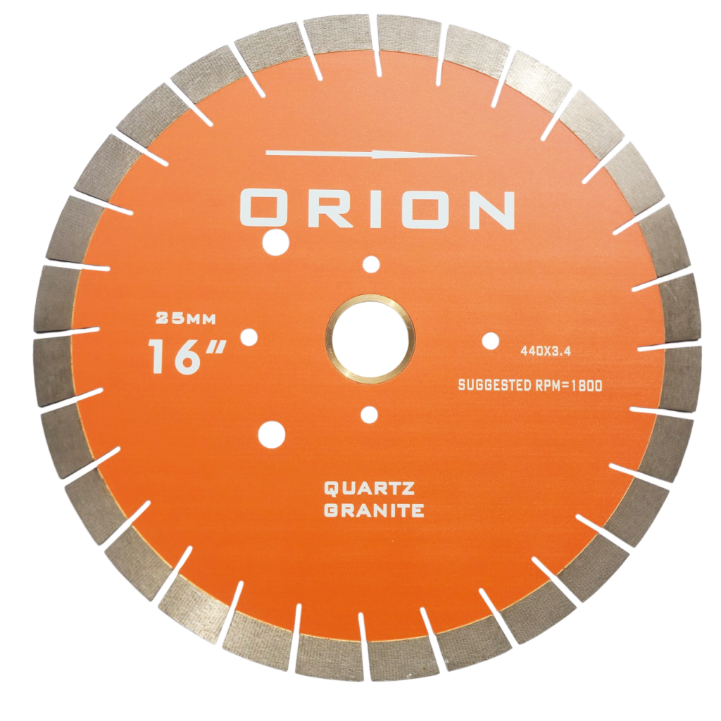orion quartz&granite bridge saw blade 16 inch
